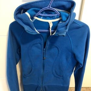 Size 4 lulu-lemon zip up hoodie.